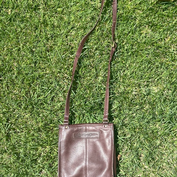 Fossil 75082 Brown Crossbody Bag - Genuine Leather - Picture 3 of 7